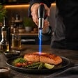 KEMPER - Chalumeau de cuisine Professionnel à gaz Torche gaz rechargeable Utilisation 360° Allumage piezo KEMPER - vignette