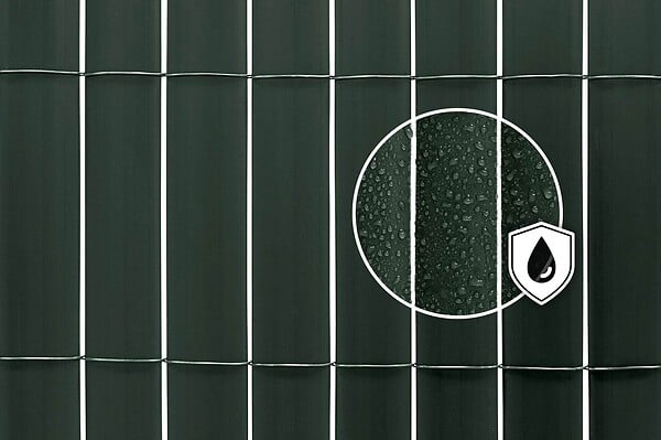 CASANOOV - Casanoov Canisse PVC VISO L.5 m x H.1,5 m Vert - large