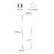 KIAMAMI VALENTINA - Colonne Élément Haut Salle De Bains Deux Portes Cm 30 Gris Ciment | Valentina - vignette