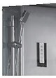 ONDEE - Cabine de douche hydromassante SERY - Porte coulissante - Chromé - 120x80cm - vignette