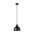 EGLO - Suspension Truro 1 - Acier Noir - E27 - vignette
