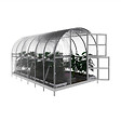 KLASIKA GREENHOUSES - Serre polycarbonate KLASIKA ARCH PREMIUM 12m² 3x4m - kit 8 accessoires inclus - vignette