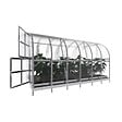 KLASIKA GREENHOUSES - Serre polycarbonate KLASIKA ARCH PREMIUM 12m² 3x4m - kit 8 accessoires inclus - vignette