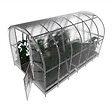 KLASIKA GREENHOUSES - Serre polycarbonate KLASIKA ARCH PREMIUM 12m² 3x4m - kit 8 accessoires inclus - vignette