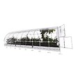 KLASIKA GREENHOUSES - Serre polycarbonate KLASIKA TUBE EXTRA 18m² 3x6m - kit 8 accessoires inclus - vignette