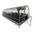 KLASIKA GREENHOUSES - Serre polycarbonate KLASIKA TUBE EXTRA 18m² 3x6m - kit 8 accessoires inclus - vignette