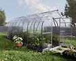 KLASIKA GREENHOUSES - Serre polycarbonate KLASIKA STANDART EXTRA 15m² 2,5x6m - kit 7 accessoires inclus - vignette