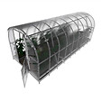 KLASIKA GREENHOUSES - Serre polycarbonate KLASIKA ARCH EXTRA 18m² 3x6m - kit 8 accessoires inclus - vignette