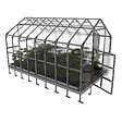KLASIKA GREENHOUSES - Serre polycarbonate KLASIKA HOUSE PREMIUM 9,68m² 2,35x4,12m - kit 8 accessoires inclus - vignette
