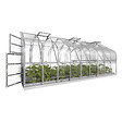 KLASIKA GREENHOUSES - Serre polycarbonate KLASIKA STANDART PREMIUM 15m² 2,5x6m - kit 7 accessoires inclus - vignette