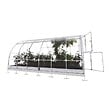 KLASIKA GREENHOUSES - Serre polycarbonate KLASIKA TUBE EXTRA 12m² 3x4m - kit 7 accessoires inclus - vignette
