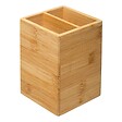 5 FIVE SIMPLY SMART - Pot à ustensiles 2 compartiments bambou - vignette