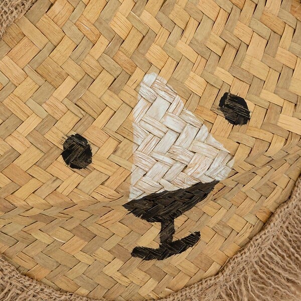 ATMOSPHERA - Panier de rangement motif Lion D 35 cm chambre enfant - large