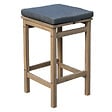 HAPPY GARDEN - Mange debout ARUBA en acacia massif 4 places - coussins gris - vignette