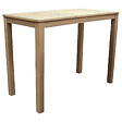HAPPY GARDEN - Mange debout ARUBA en acacia massif 4 places - coussins sable - vignette