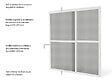 AVOSDIM - Moustiquaire Coulissante pour Baie Vitrée - L.160 x H.240cm Recoupable - Aluminium Gris Anthracite - vignette