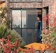 AVOSDIM - Moustiquaire Coulissante pour Baie Vitrée - L.160 x H.240cm Recoupable - Aluminium Gris Anthracite - vignette