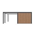 DIRECT-ABRIS - Carport Aluminium 760 x 645 cm NEWARK - 43 m2 - Hauteur : 255 - 2 Voitures - Abri Voiture Autoportant - Stockage - Extension - Gris Anthracite - vignette