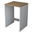HABITAT ET JARDIN - Meuble pour machine à laver en bois "Dido" - 65 x 60 x 91 cm - Blanc - vignette