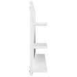 VIDAXL - vidaXL Miroir de salle de bain blanc 90x10,5x45 cm bois d’ingénierie - vignette
