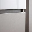 KIAMAMI VALENTINA - Meuble De Salle De Bains 60Cm Gris Perle Avec Lavabo Blanc | Valentina - vignette