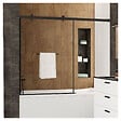 ALLIBERT - Pare-baignoire coulissant 140-200x150 cm redécoupable - Valse - vignette