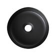 PLANETE BAIN - Vasque à poser ou lave mains diamètre 25 cm - Noir mat - Rebords fins - Jany - vignette