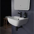 PLANETE BAIN - Lave mains en porcelaine pour WC à suspendre 40.5 cm avec trop plein - Confort - vignette