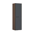 HABITAT ET JARDIN - Armoire de Salle de Bain "Craft 40" -  cm - Walnut / Anthracite - vignette