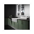 PLANETE BAIN - Evier timbre d'office 84 cm réversible rétro Rome en céramique - vignette