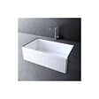 PLANETE BAIN - Evier timbre d'office 84 cm réversible rétro Rome en céramique - vignette