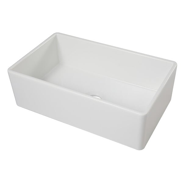 PLANETE BAIN - Evier timbre d'office 84 cm réversible rétro Rome en céramique - large