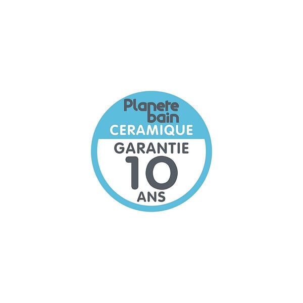 PLANETE BAIN - Lave mains rectangle blanc contemporain - large