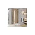 ALLIBERT - Retour fixe POUR porte de douche LAJA pivotante 86.5-89x200 cm chromé - PORTE NON INCLUSE - vignette