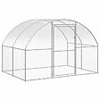VIDAXL - vidaXL Poulailler d'extérieur 3x4x2 m Acier galvanisé - vignette