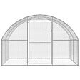 VIDAXL - vidaXL Poulailler d'extérieur 3x4x2 m Acier galvanisé - vignette