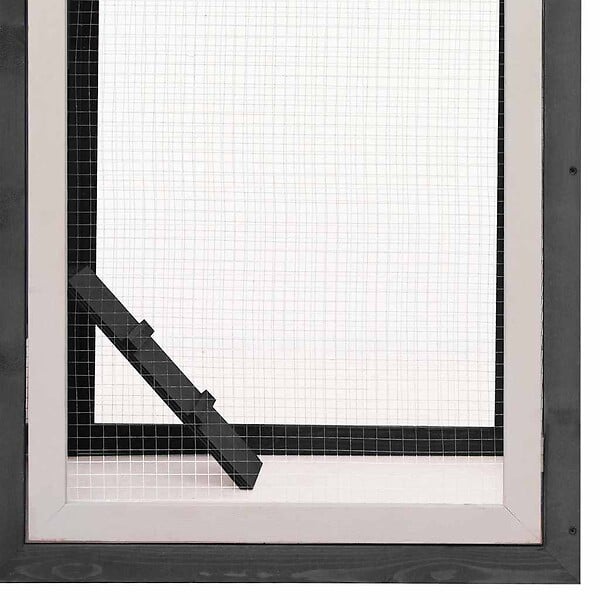 VIDAXL - vidaXL Poulailler Gris 170x81x110 cm Bois de pin massif et sapin - large