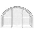 VIDAXL - vidaXL Poulailler d'extérieur 3x6x2 m Acier galvanisé - vignette