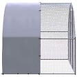 VIDAXL - vidaXL Poulailler d'extérieur 3x2x2 m Acier galvanisé - vignette