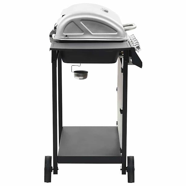 VIDAXL - vidaXL Barbecue au gaz avec 6 zones de cuisson Inox Argenté - large
