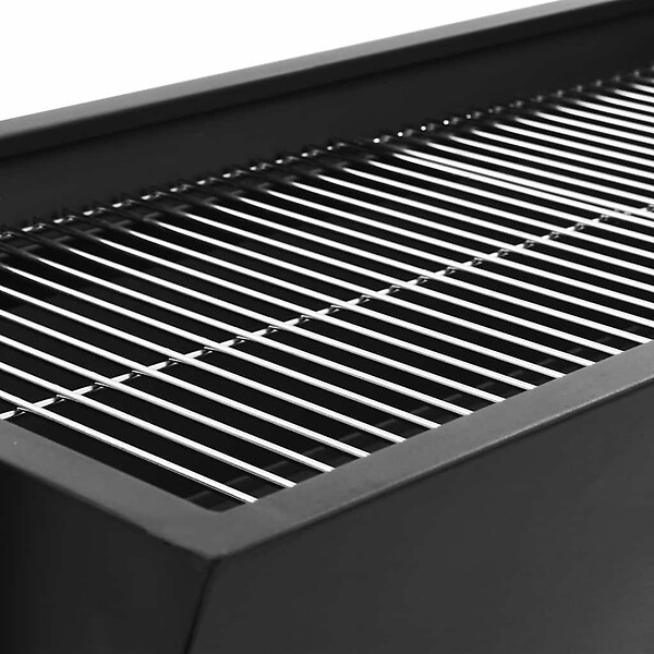 VIDAXL - vidaXL Rôtissoire pour barbecue électrique Acier inoxydable - large