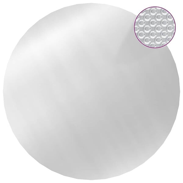 VIDAXL - vidaXL Couverture de piscine Argenté 488 cm PE - large