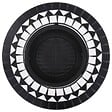 VIDAXL - vidaXL Foyer mosaïque Noir et blanc 68 cm Céramique - vignette