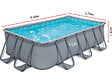 HABITAT ET JARDIN - Piscine tubulaire LUDO 3 - 5.49 x 2.74 x 1.32 m - filtration à  sable 5,1m3/H - vignette