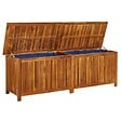 VIDAXL - vidaXL Boîte de rangement de jardin 175x50x58 cm Bois d'acacia solide - vignette