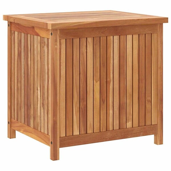 VIDAXL - vidaXL Boîte de rangement de jardin 60x50x58 cm Bois de teck solide - large