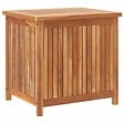VIDAXL - vidaXL Boîte de rangement de jardin 60x50x58 cm Bois de teck solide - vignette