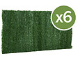 HABITAT ET JARDIN - Lot de 6 Haies artificielles - 150 x 300 cm - vignette
