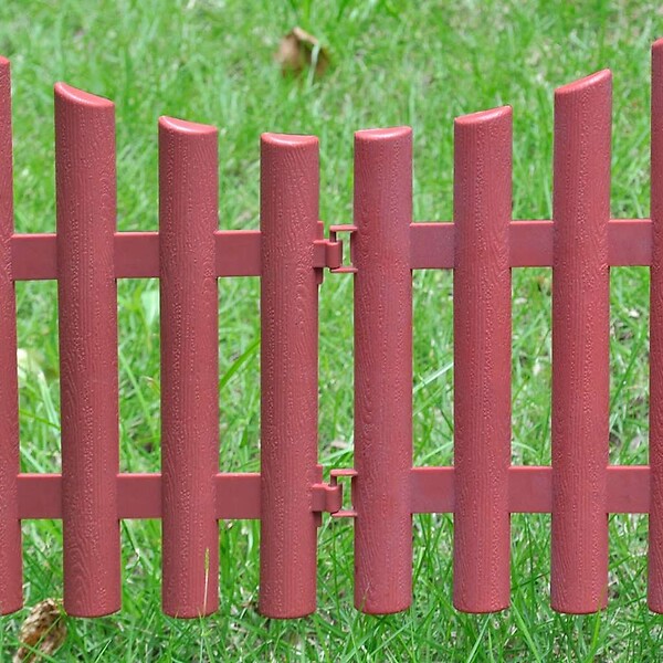 VIDAXL - vidaXL Bordures de pelouse 17 pcs 10 m Marron - large