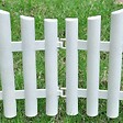 VIDAXL - vidaXL Bordure de pelouse Blanc 17 pcs / 10 m - vignette